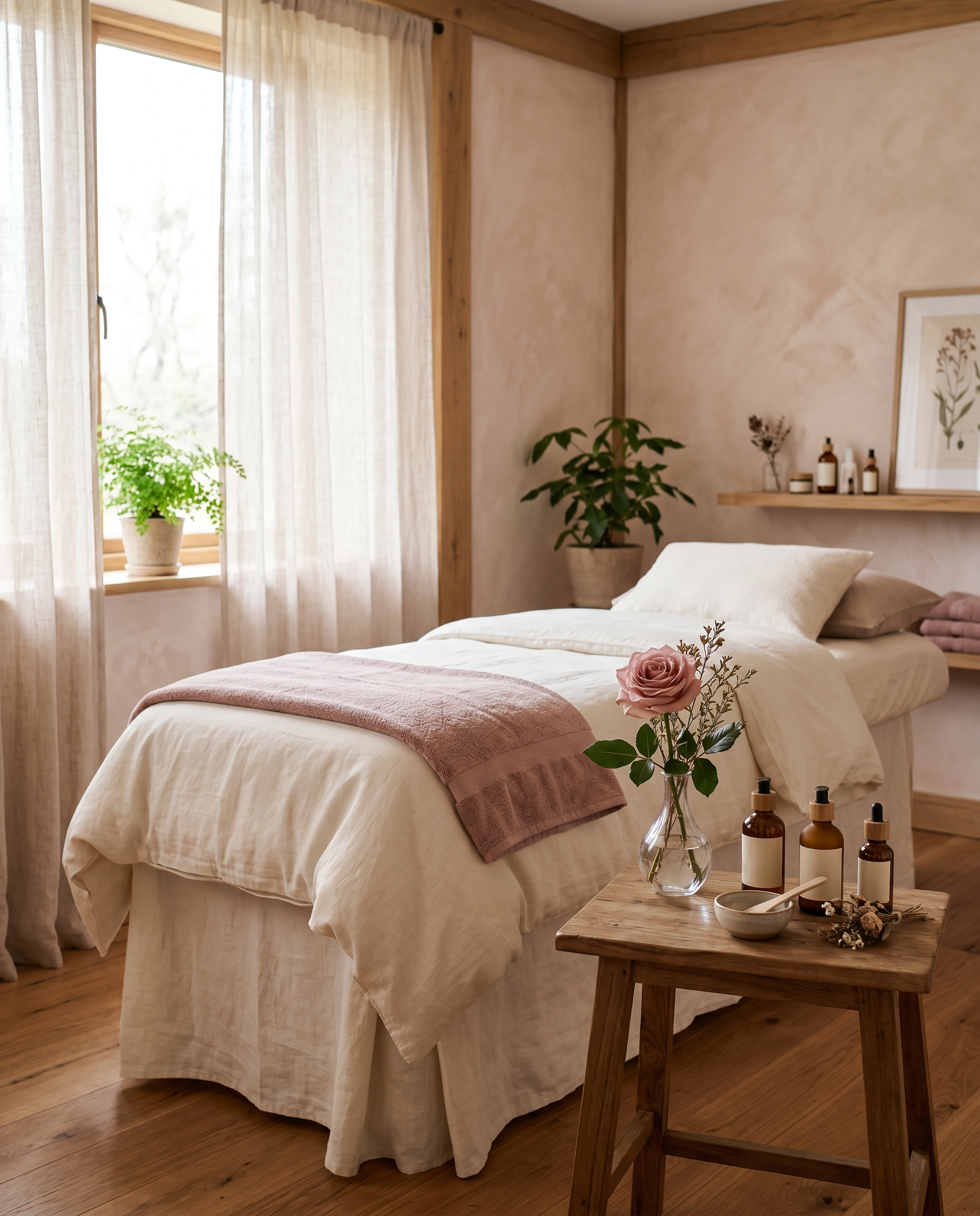 Rustige behandelkamer van B-Beautiful Schoonheidssalon in Amersfoort-Vathorst